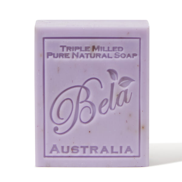 Bela Pure Natural Soap, Lavender & Flower, 3.3 Oz. Bar