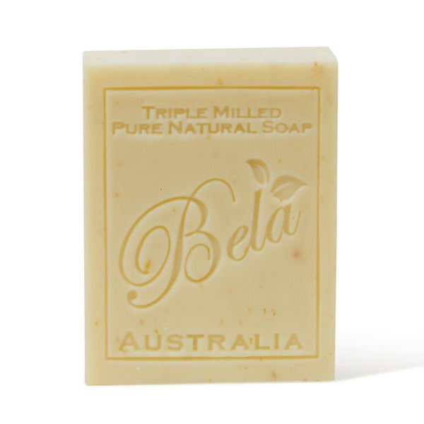 Bela Pure Natural Soap, Almond, 3.3 Oz. Bar