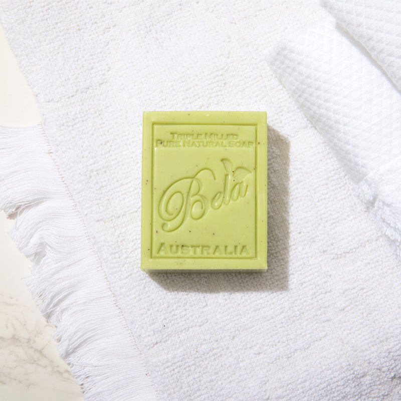 Bela Pure Natural Soap, Eucalyptus, 3.3 Oz. Bar