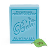 Bela Pure Natural Soap, Goats Milk & Sea Salt, 3.3 Oz. Bar