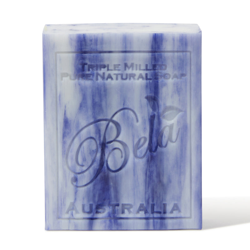 Bela Pure Natural Soap, Freesia Lilac, 3.3 Oz. Bar