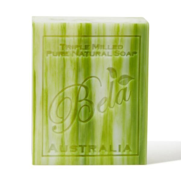 Bela Pure Natural Soap, Olive Oil with Cocoa Butter, 3.3 Oz. Bar
