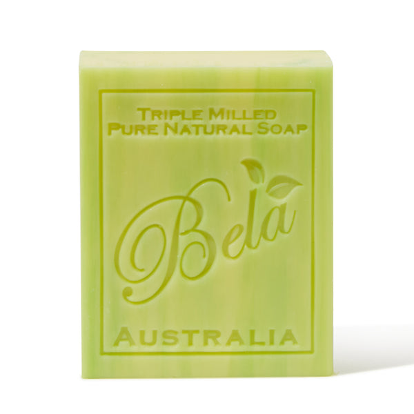 Bela Pure Natural Soap, Pineapple, Coconut and Lime, 3.3 Oz. Bar
