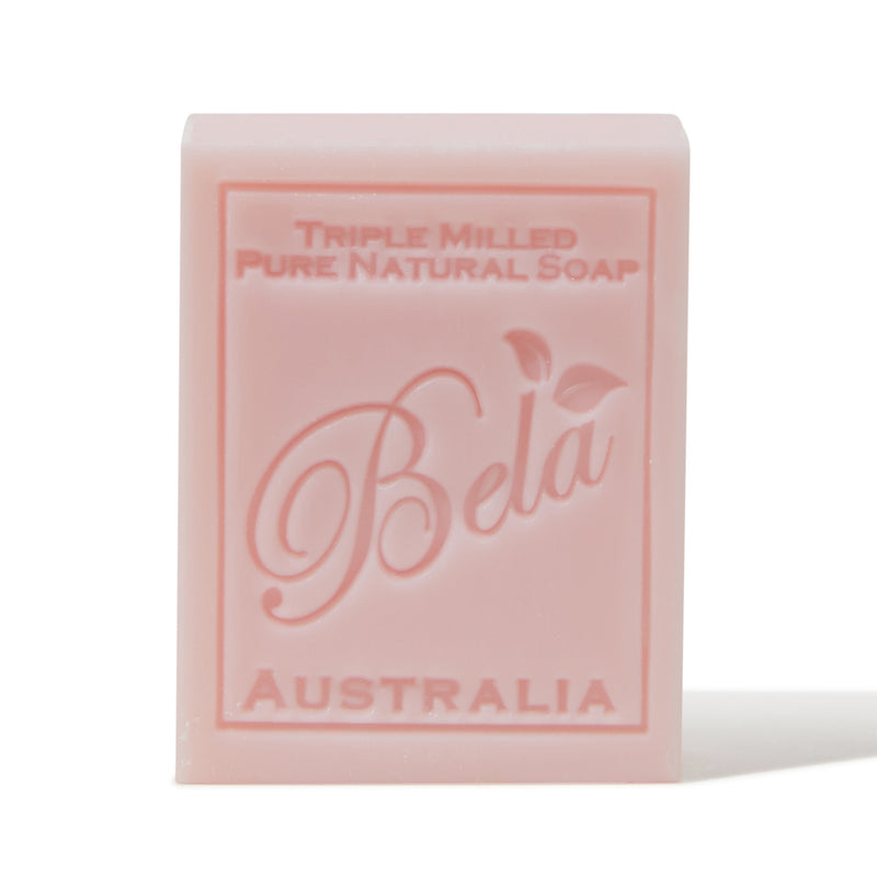 Bela Pure Natural Soap, Rose, 3.3 Oz. Bar