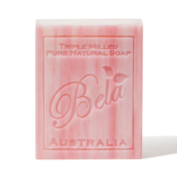 Bela Pure Natural Soap, Strawberry & Melon, 3.3 Oz. Bar