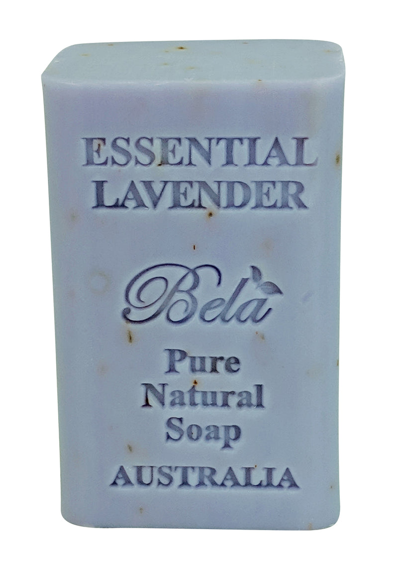 Bela 6.5 Oz Essential Lavender Natural Soap Bar