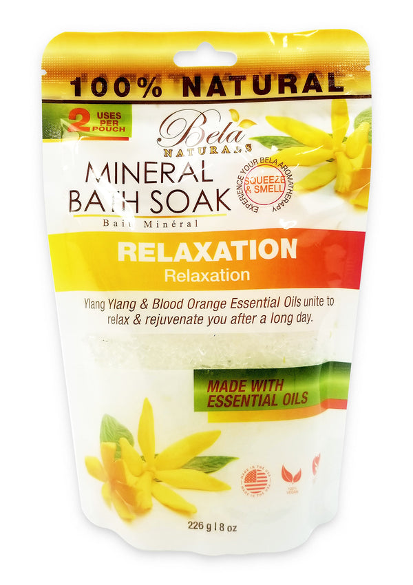 Epsom Mineral Bath Soaks from Bela Naturals - Relaxation Formula