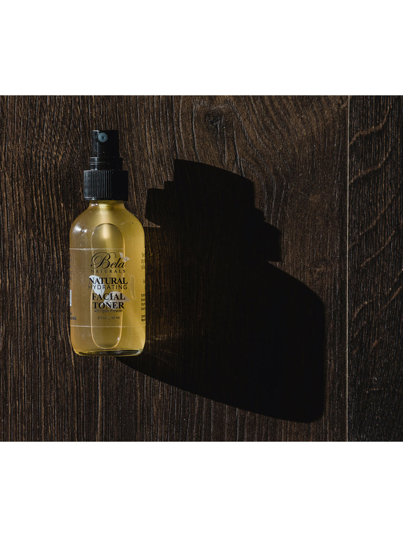 Bela Naturals Skincare, Natural Hydrating Facial Toner Spray, 2 fl oz (60mL)
